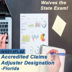 40 hr 6-20 All Lines Accredited Claims Adjuster Designation Online Course