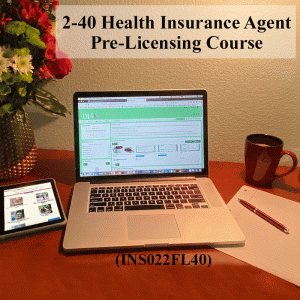 Florida: 40 hour -  2-40 Health Insurance Agent Pre-Licensing Course (INS022FL40)