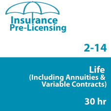 30 hr 2-14 Life & Variable Annuity Prelicensing Course