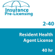 40 hr 2-40 Resident Health Agent License Prelicensing Course