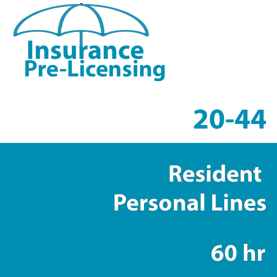 60 hr 20-44 Personal Lines Agent Prelicensing Course -{brand} Insurance, Florida, Property & Casualty, Insurance Pre-Licensing, Property & Casualty, Property and Casualty, Pre-licensing, Insurance, All Courses,60 hr 20-44 Personal Lines Agent Prelicensing Course